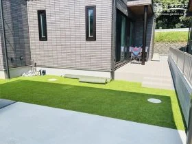 明るく爽やかなお庭[施工後]