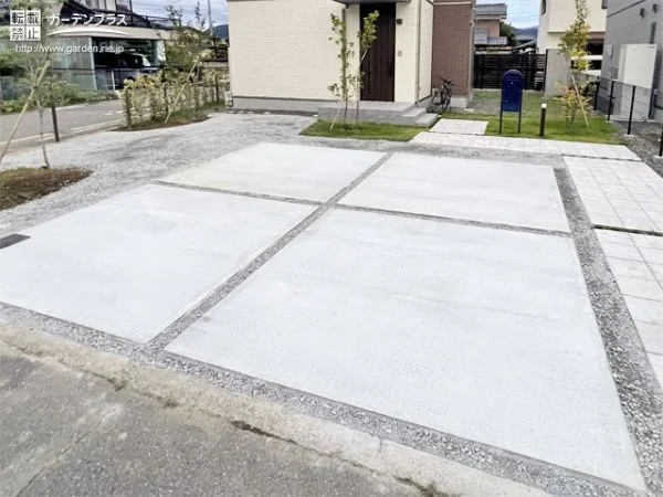 機能性が高いストレスフリーな新築外構