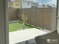 室内から植栽が眺められるように配置しました