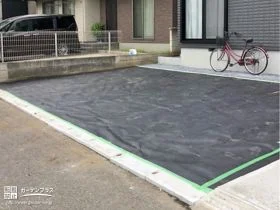 お庭の雑草対策[施工後]