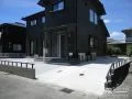 お住まいとのコントラストがかっこいいお庭周りリフォーム工事