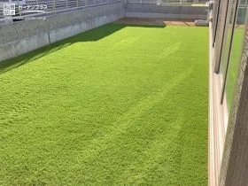 水の溜まりやすかったお庭の排水性を高めるリフォーム工事