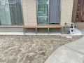 家族のリラックススペースとなる濡れ縁