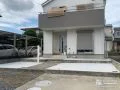 前庭と駐車スペース全体にコンクリートを打設したリフォーム工事