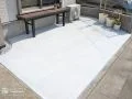 お手入れの時間がぐっと短縮できるコンクリートテラス