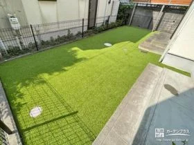 お子様の遊び場として大活躍のお庭リフォーム工事