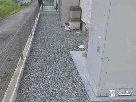 お住まいのセキュリティ性を高めるメッシュフェンス[施工後]