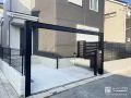 シンプルでありながら機能的なデザインが特徴の新築外構