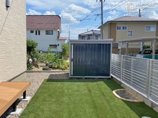 ご家族だけの時間を満喫できるナチュラルで居心地の良いお庭工事