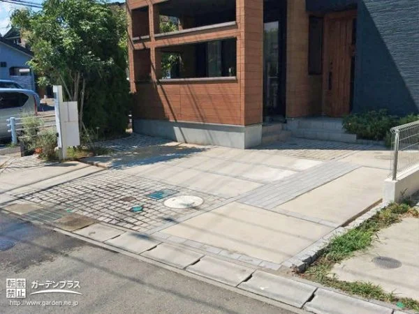 美しい景観を保ちデザイン性を重視した雑草対策工事