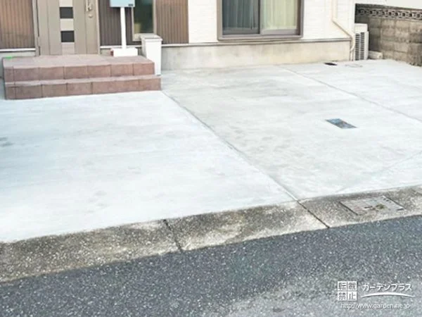 お車や住む方の行き来がスムーズになるリフォーム工事