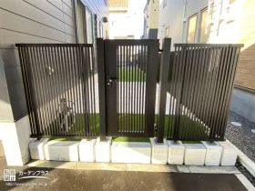 お住まいの防犯性を高める門扉[施工後]