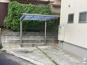 自転車の劣化を防ぐサイクルポート[施工後]