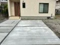 コンクリートやデッキで快適性を面格子で防犯性を向上させた工事