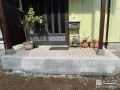 玄関ポーチをモルタル補修