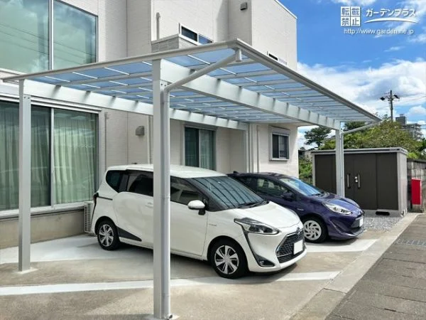 No.23842 愛車も庭も美しく保てる外構リフォーム工事[施工後]