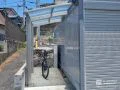 雨や紫外線から自転車を守るサイクルポート