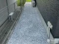 犬走りまで清潔に