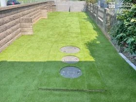 ローメンテナンスで緑豊かなお庭[施工後]