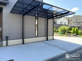 お住まいにマッチするスタイリッシュなカーポート[施工後]