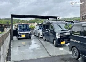 お車の停めやすい実用的な駐車スペース[施工後]