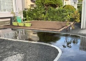 暮らしに彩りを添える菜園スペース[施工後]