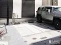 【施工後】コンクリートで舗装し停めやすくなった駐車スペース