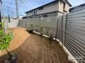 お庭のプライベート性を高め快適な空間を作り出したフェンス工事