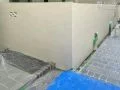 塗装仕上げで周りと調和するブロック塀