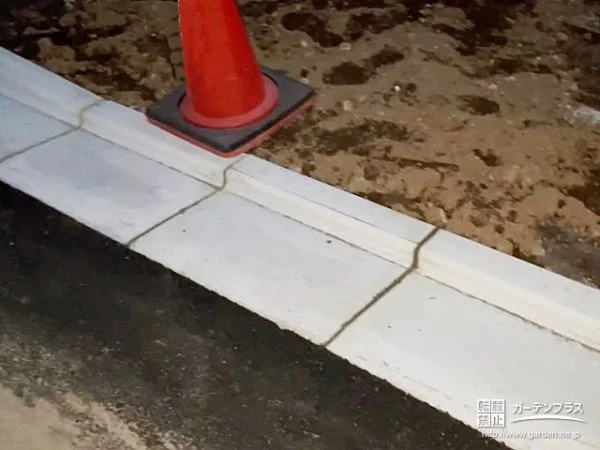 No.23916 駐車スペースの縁石を切り下げお車の出入りをスムーズにした工事[施工後]