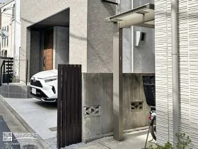 紫外線や雨を凌げる駐輪スペース[施工後]