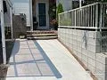 お庭部分を一部撤去し快適な駐車スぺースに生まれ変わらせた工事