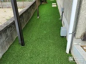 犬走りの雑草対策[施工後]