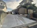 間口を広げて出入りしやすくリフォームした駐車スペース工事