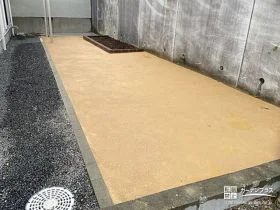 天然真砂土を打設し快適なお庭環境を実現[施工後]