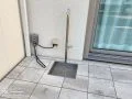 一体感があり、見た目も美しく収まった立水栓