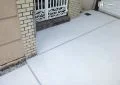 門周りの隅々までコンクリートを打設