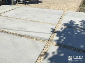 駐車スペースとしてもお庭としても快適で過ごしやすいお庭工事