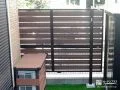 圧迫感のない目隠しフェンス