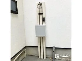 シンプルえモダンな立水栓[施工後]