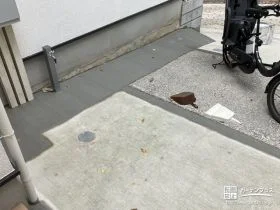 駐車スペースを拡張しローメンテナンス化したリフォーム工事
