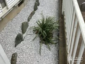 お庭と建物周りまでいつでも清潔に[施工後]