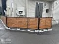 モダンで洗練された印象を引き立てる目隠しフェンス