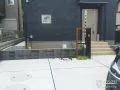 フレームデザインの機能門柱がお住まいのポイントになる新築外構