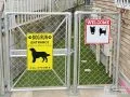 ワンちゃんが気持ち良く遊べてケアする際も快適になったお庭工事
