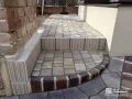 平板を施工し歩きやすいお庭