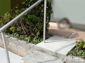 階段の上り下りをサポートする手すり[施工後]