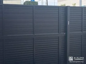 プライバシーを守る目隠しフェンス[施工後]