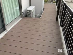 テラス屋根や目隠しフェンスを取り付け快適なウッドデッキ工事