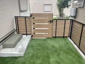 わんちゃんが気持ちよく走り回れるドッグランへのリフォーム工事